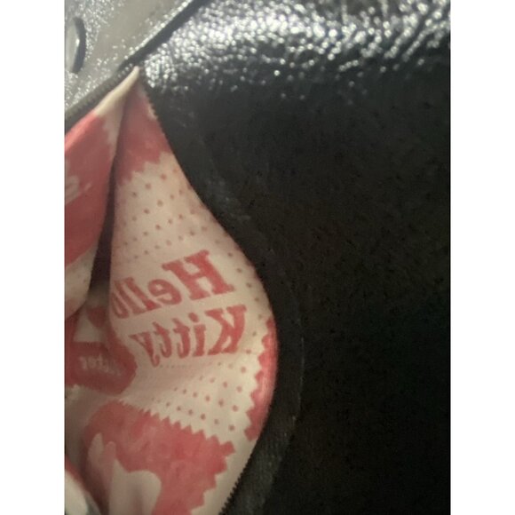 Motorcycle Vest Unisex 50 Chest Velvet Lined Black Faux Leather Pockets Snap 29 - Picture 13 of 15